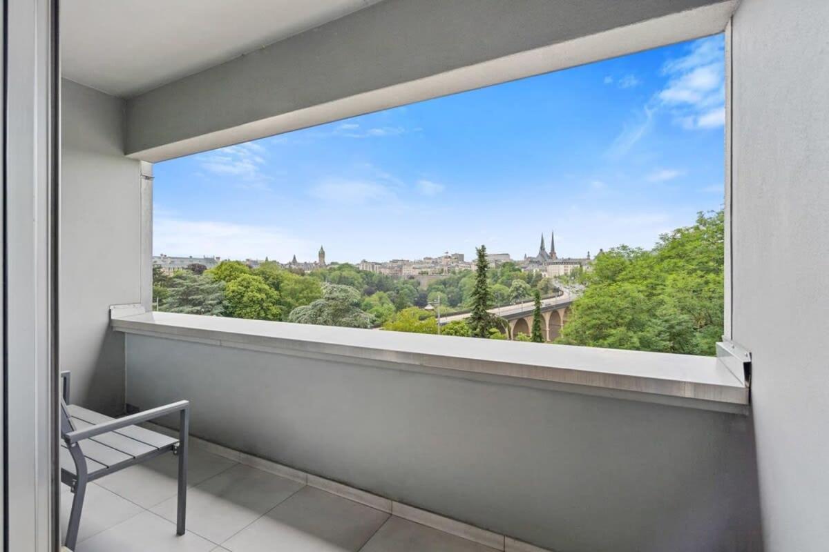 City'S Best View, Spacious Apt W Balcony Luxemburgo Exterior foto